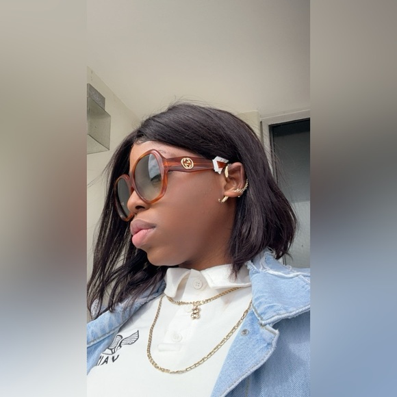 💯 - New Authentic GUCCI GG0796S-003
Oversized Octagonal Sunglasses - Picture 7 of 17